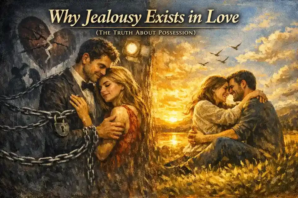 why jealousy exists in love showing control vs freedom in relationships