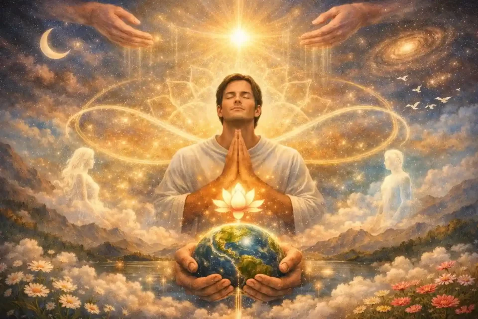 what is true prayer showing love and connection with existence