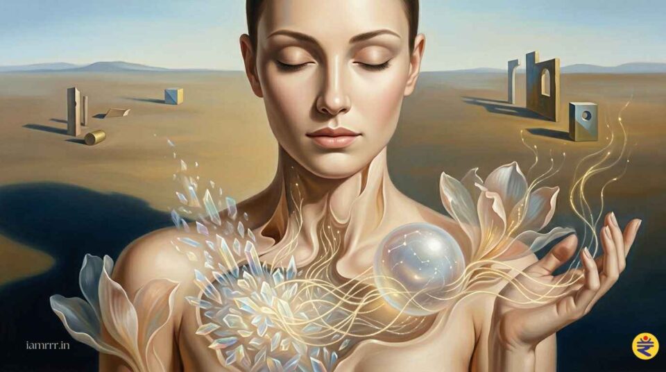 what is true trust showing calm peaceful person symbolizing inner trust