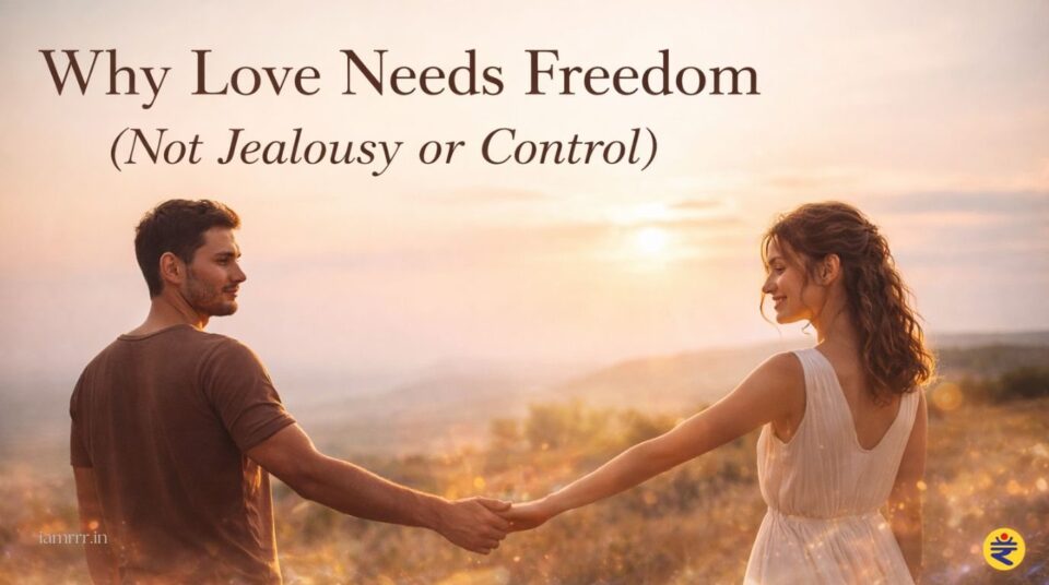 love needs freedom showing relationship without control or jealousy