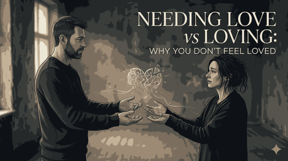 needing love vs loving showing emotional dependency and lack of real connection in relationships