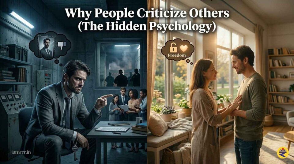 why people criticize others showing judgment and ego behavior