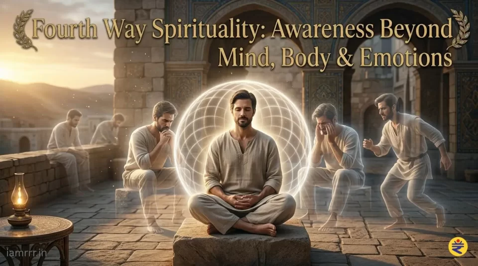 fourth way spirituality showing awareness beyond mind body and emotions