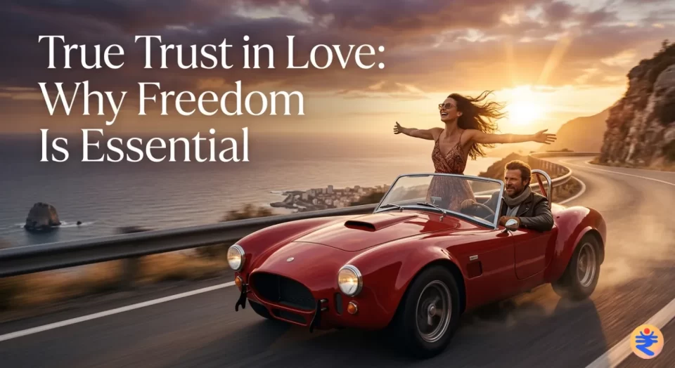 love and freedom relationship trust concept