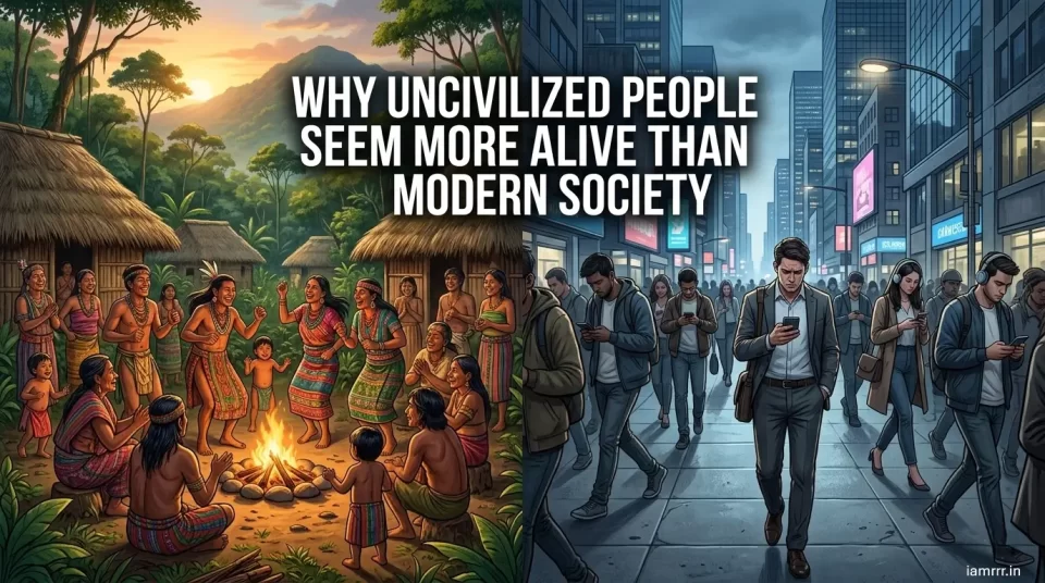 Uncivilized People Are More Alive The Truth About Vitality